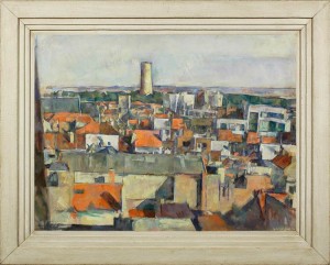 GEORGE WEISSBORT The rooftops of Ostend